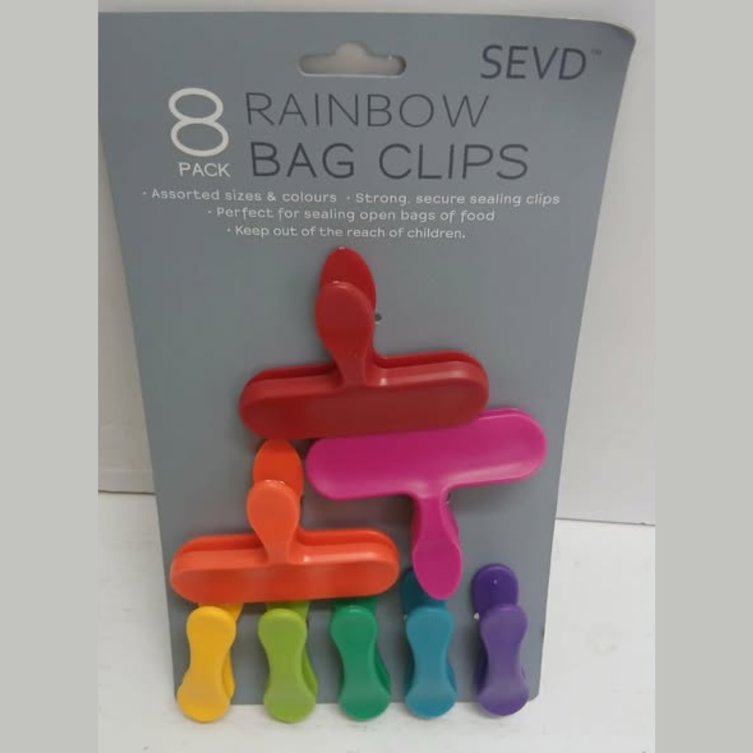 8-Piece Multifunctional Bag Sealing Clips