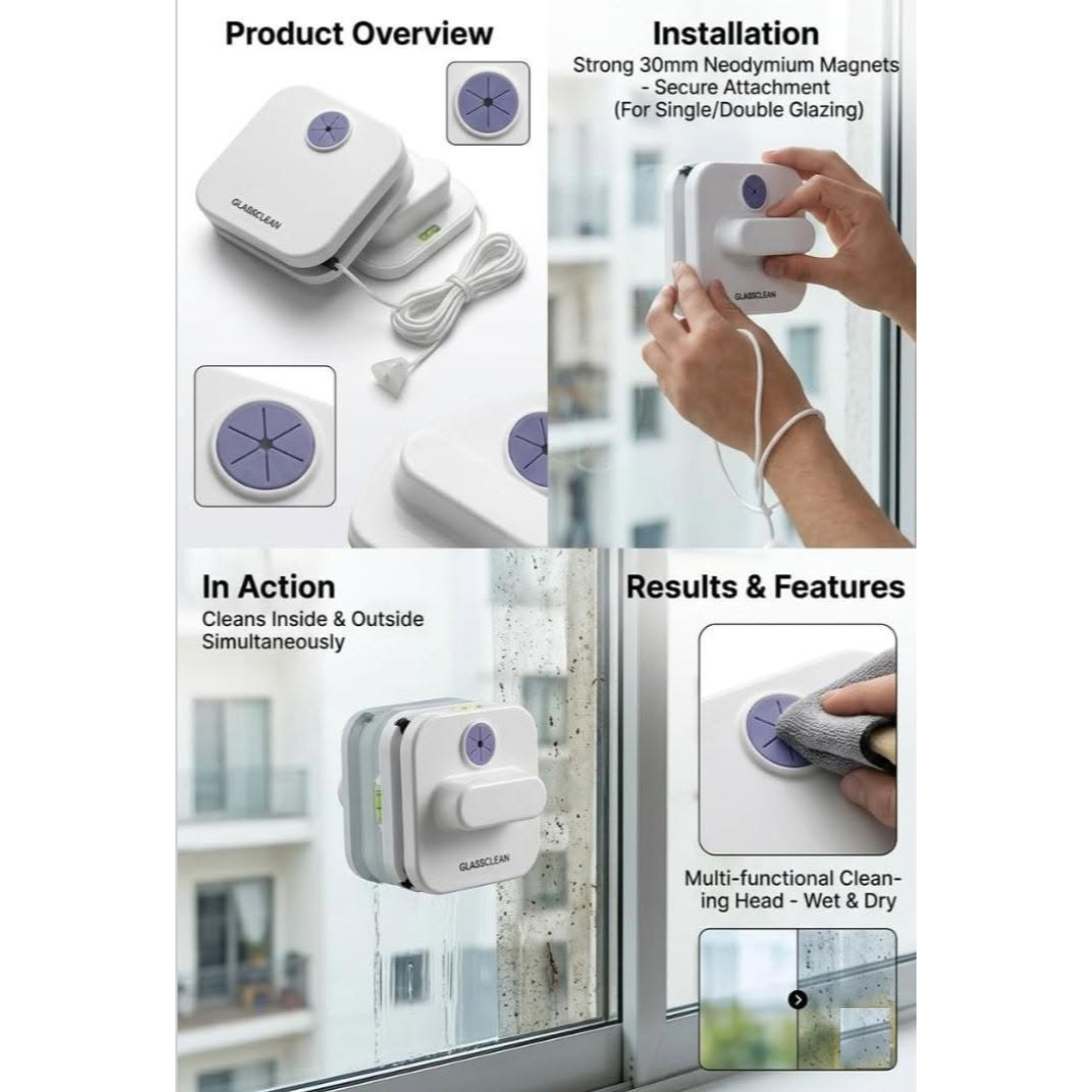 Automatic Double-Sided Window Cleaner