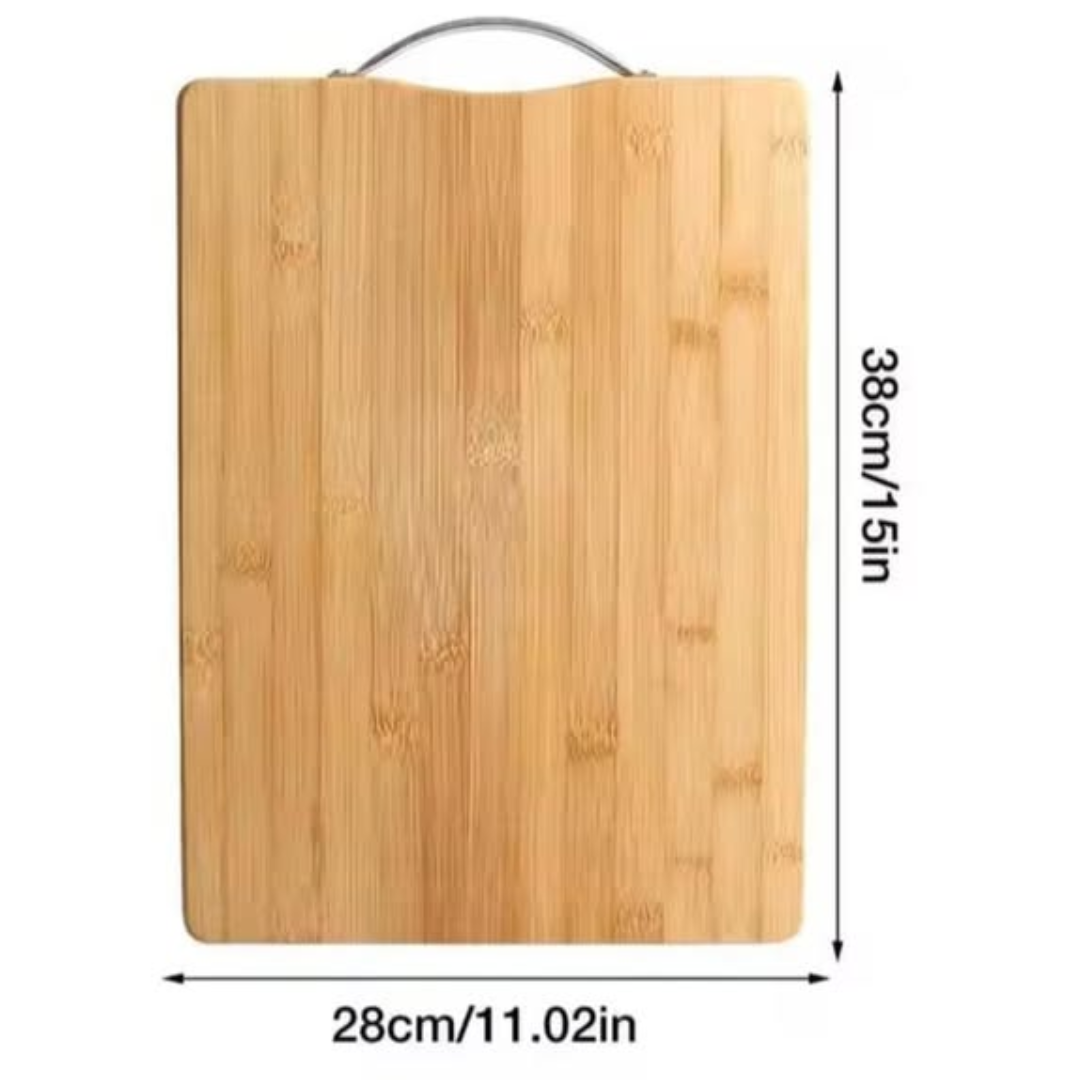 Double-Sided Thickened Bamboo Chopping Board