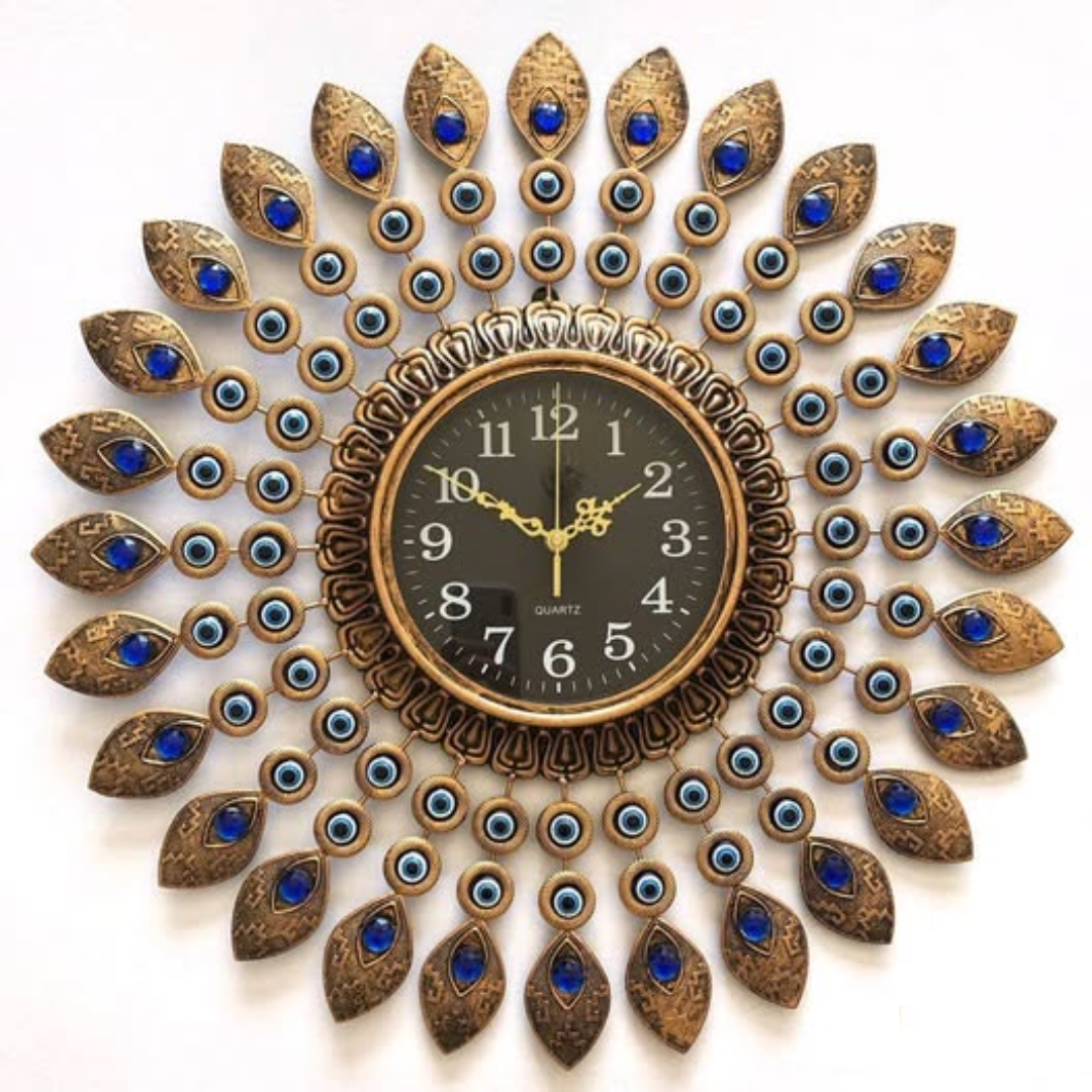 Gold Vintage Wall Clock