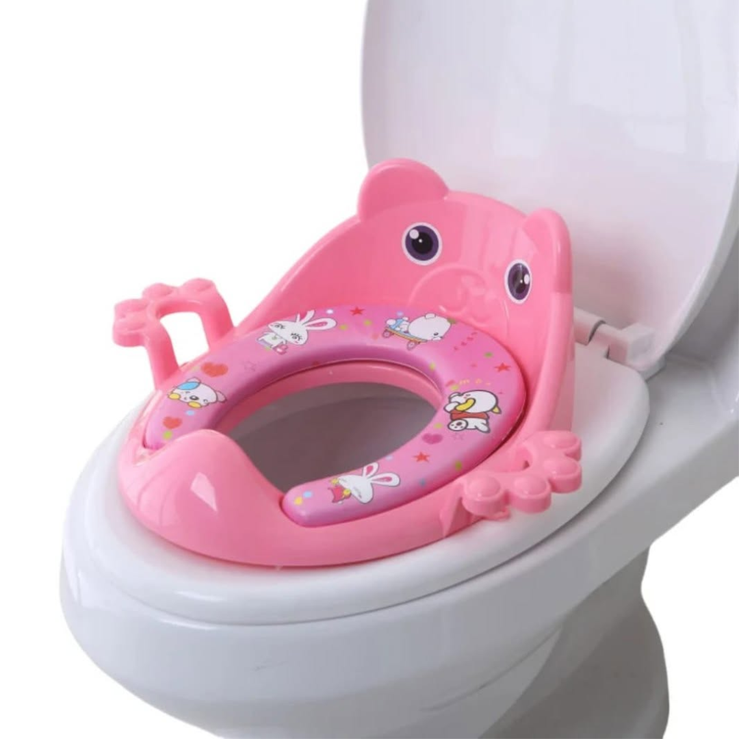 Kids potty training seat and step stool chair