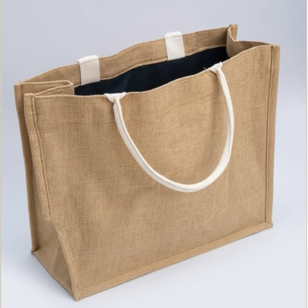 Linen Reusable Jute Shopping Bags