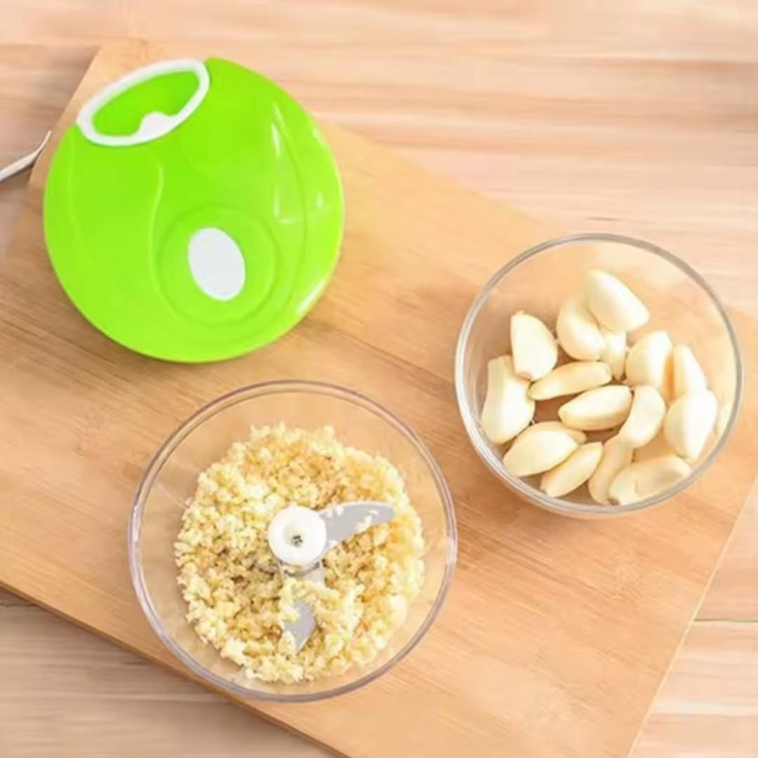 Manual Mini Shredder and Spin Cutter