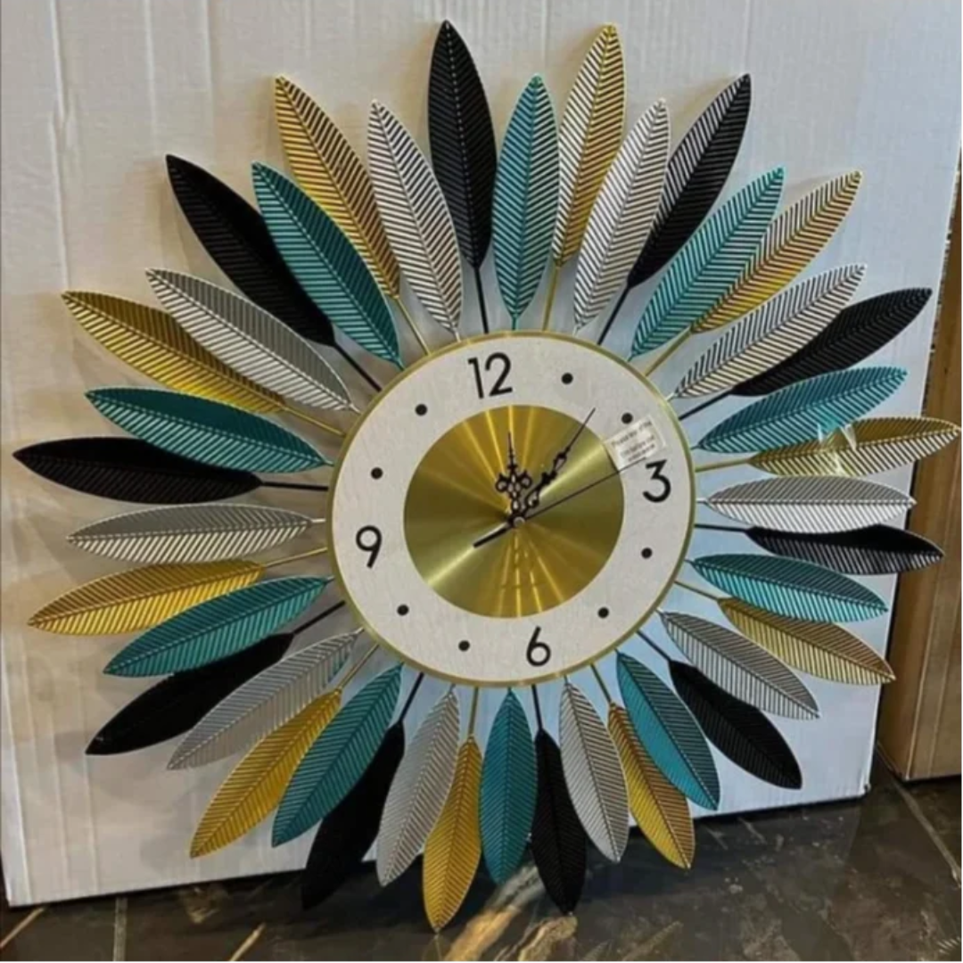 Minimalist Leaf / Petal Wall Clock