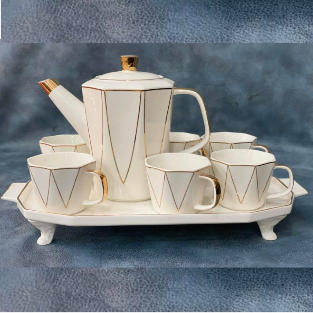 Nordic Ceramic Tea Set