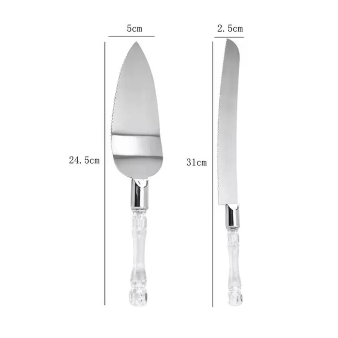 Stainless Steel Cake Cutter and Pie Spatula