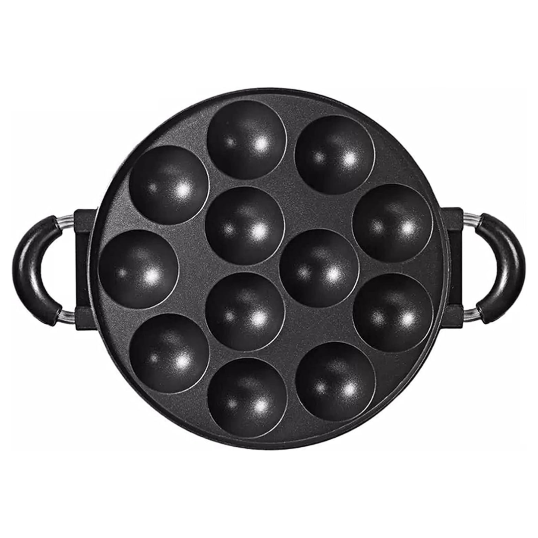 12-Hole Heavy Die-Cast Vitumbua Pan