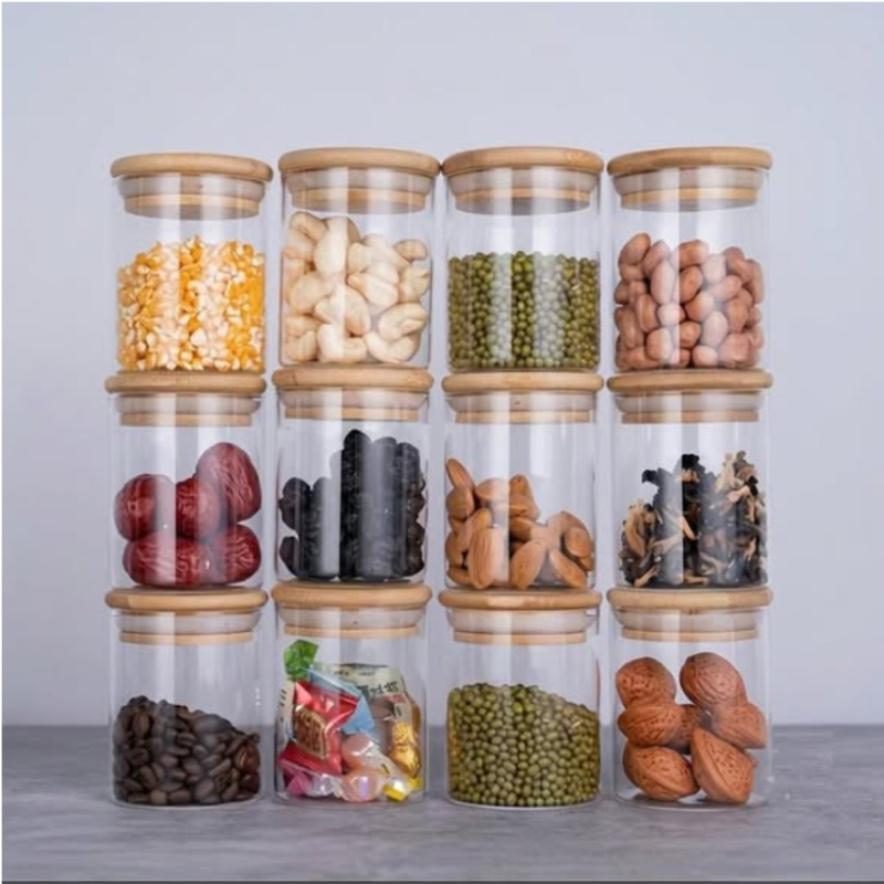 12pcs Spice Seasoning Jars Set with Labels