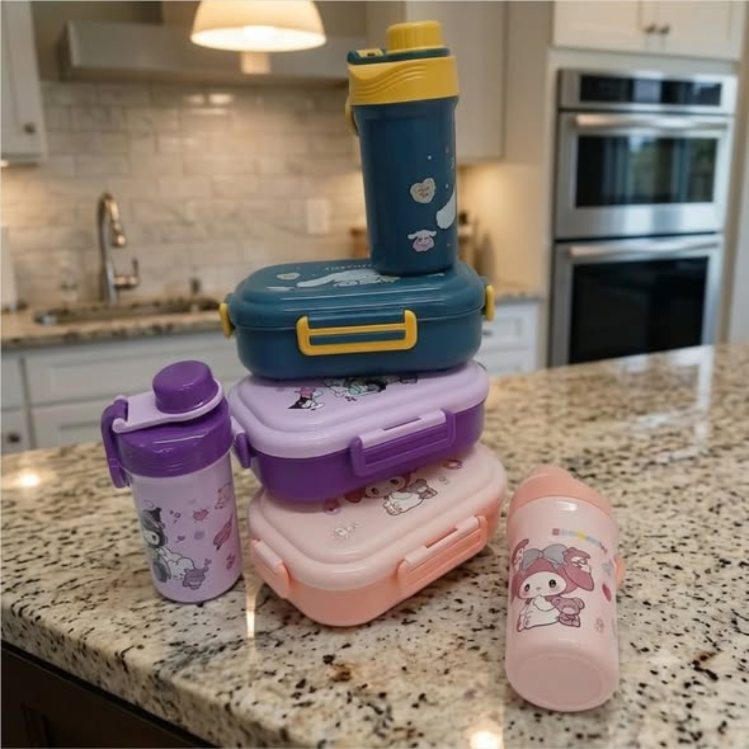 2-in-1 Gift Pack Snack and Water Bottle Set