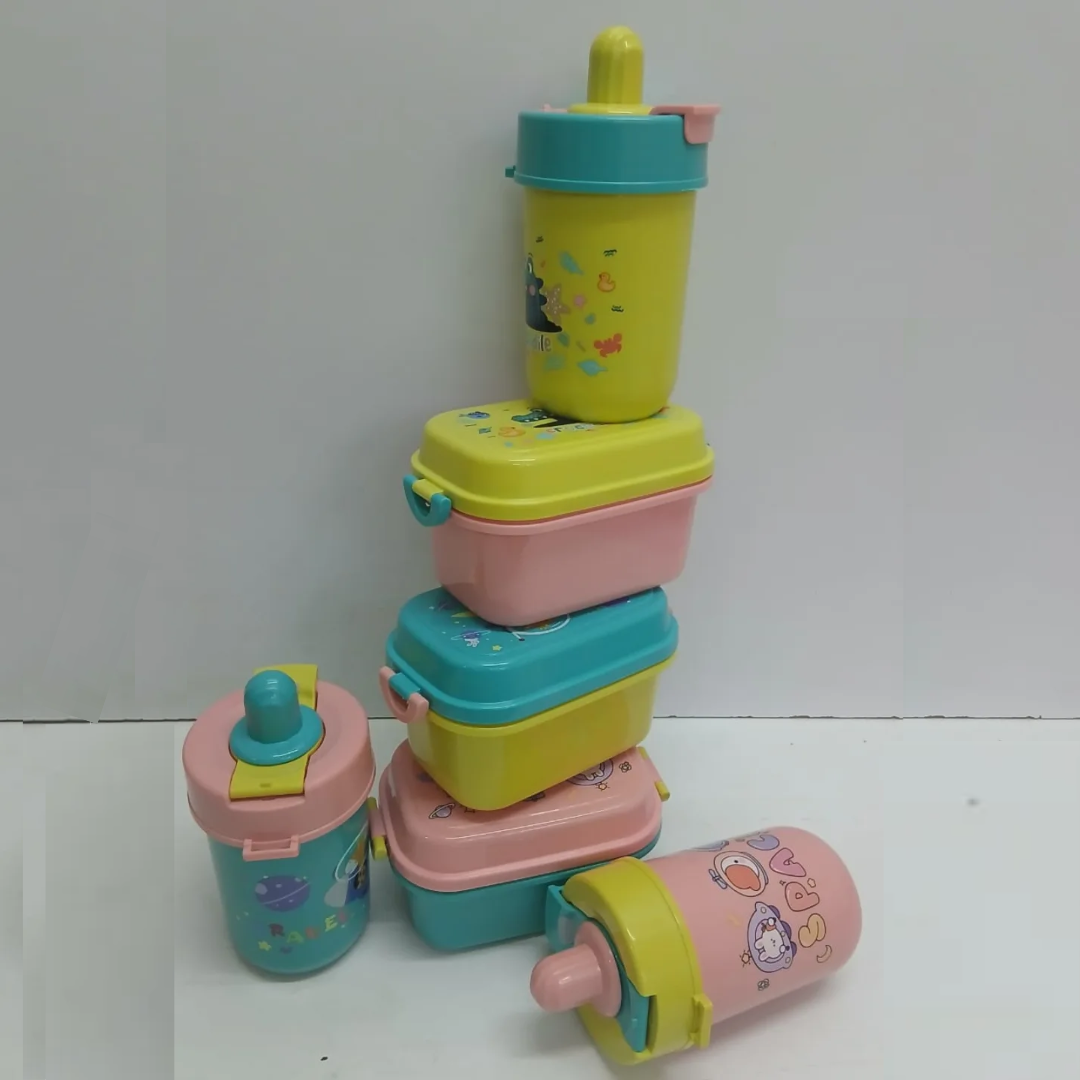 2-in-1 Gift Pack Snack and Water Bottle Set