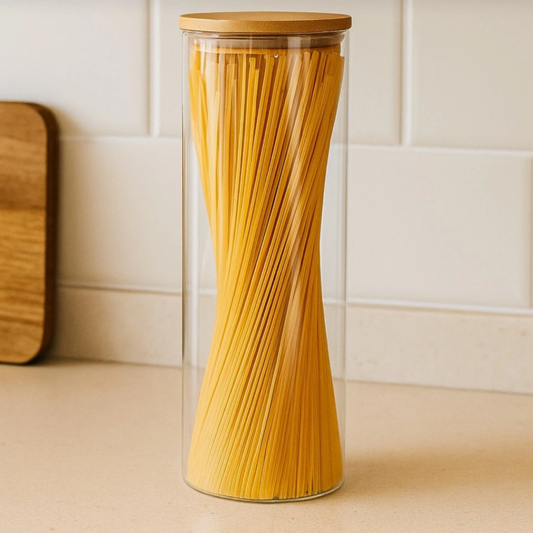 2000ml Glass Cereal and Spaghetti Storage Container