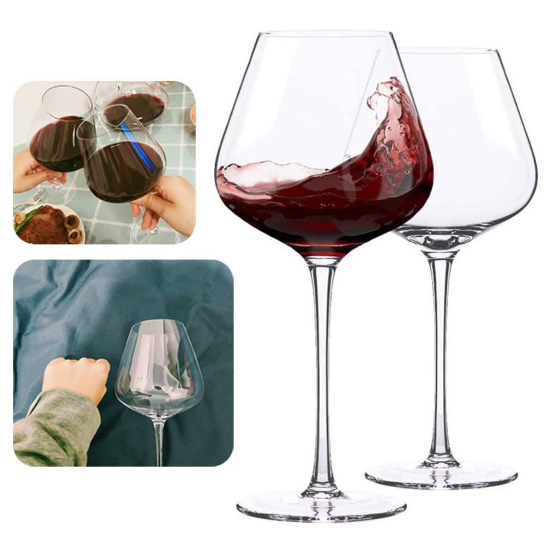 2 Set 790ml Turkish Chalice Glasses