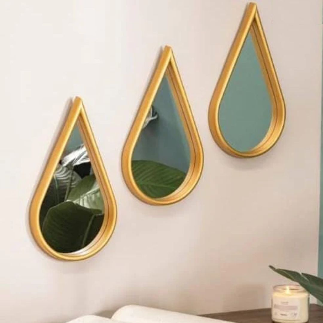 3-Piece Decorative Wall Hanging Mirrors