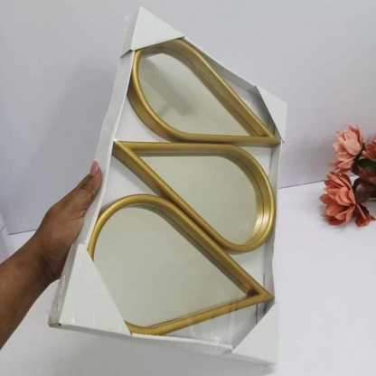 3-Piece Decorative Wall Hanging Mirrors