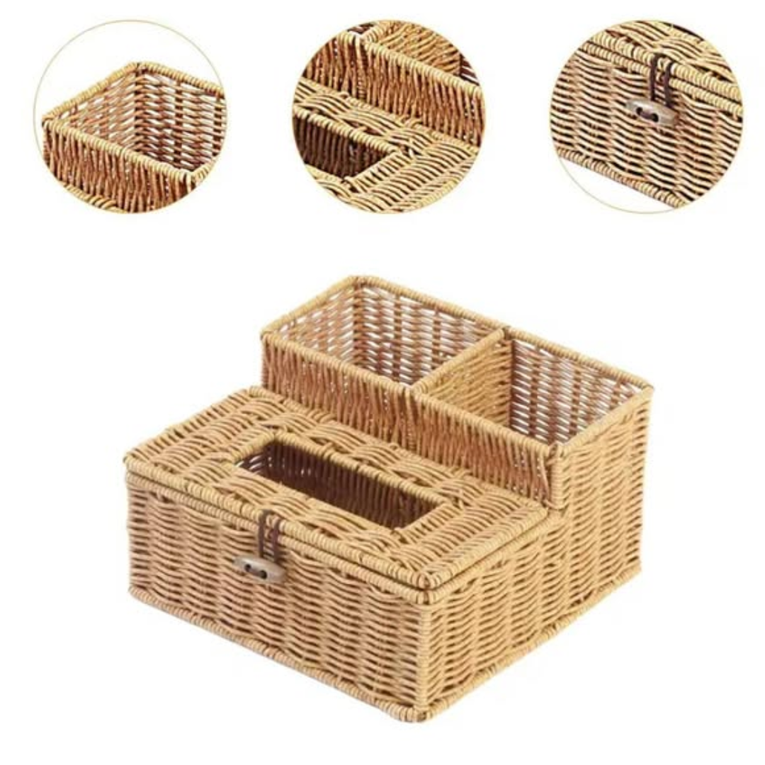 3-Slot Organizer with Serviette Holder