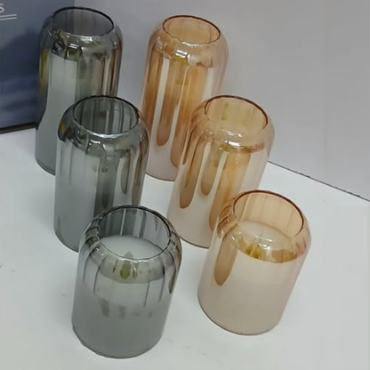3-in-1 Advanced Glass LED Decor Lighting Candle