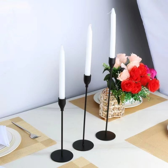3-in-1 Metallic Candle Holder