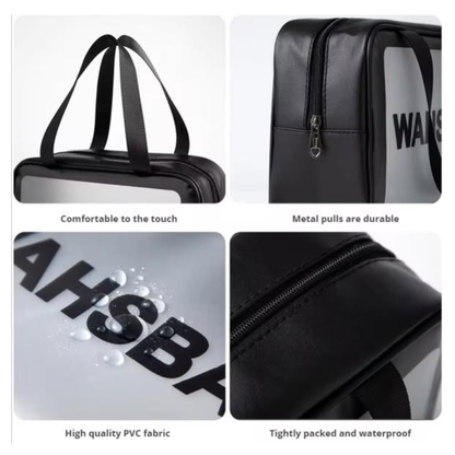 3-in-1 Transparent Makeup Organizer Bag