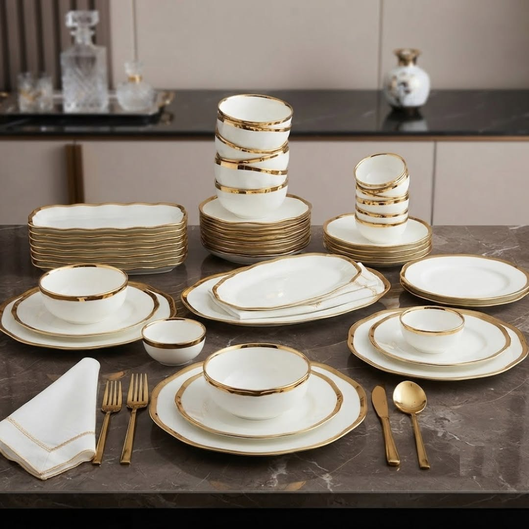 30-Piece Premium Ceramic Dinner Set