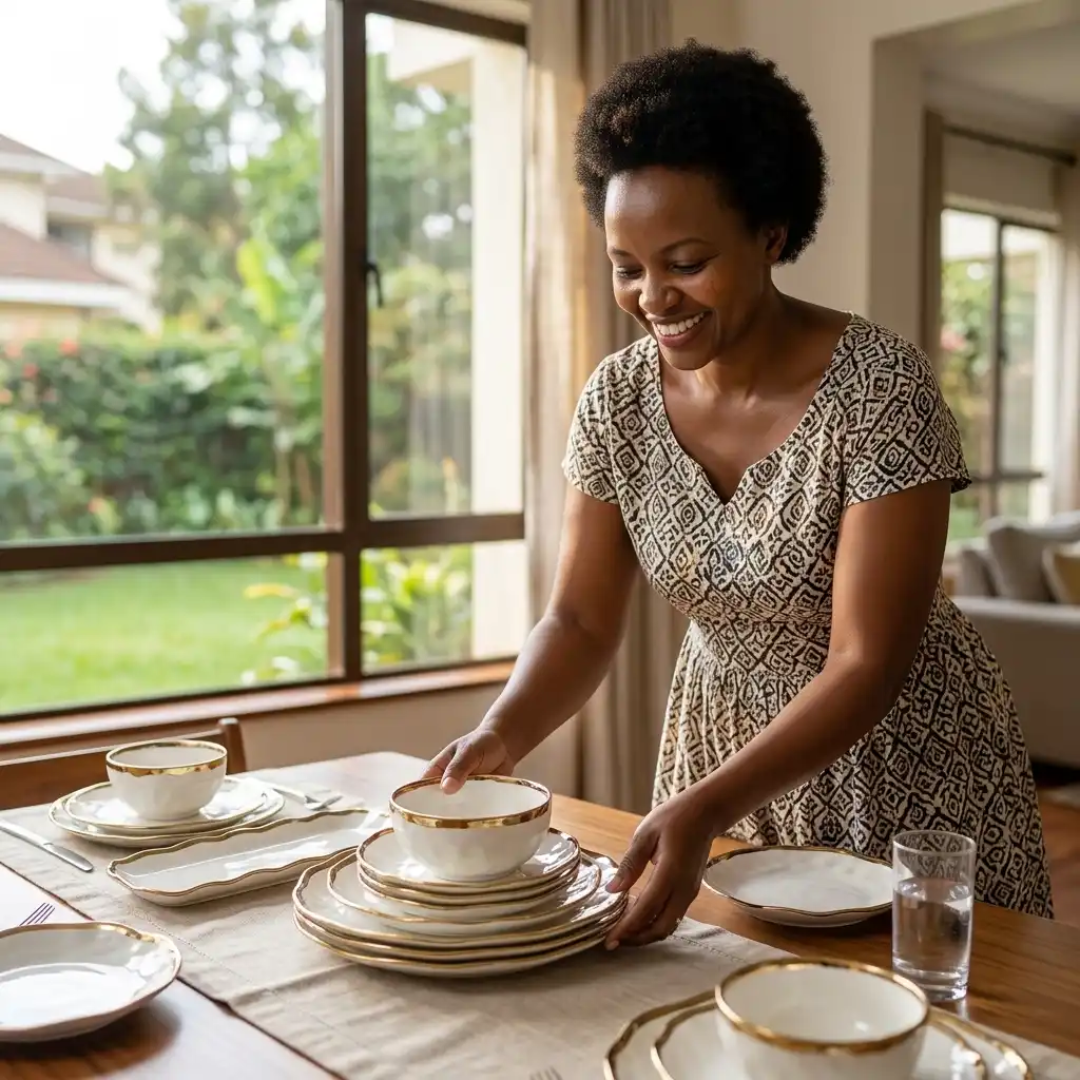 30-Piece Premium Ceramic Dinner Set