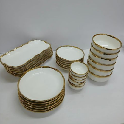 30 Pcs High Quality Ceramic Dinner Set