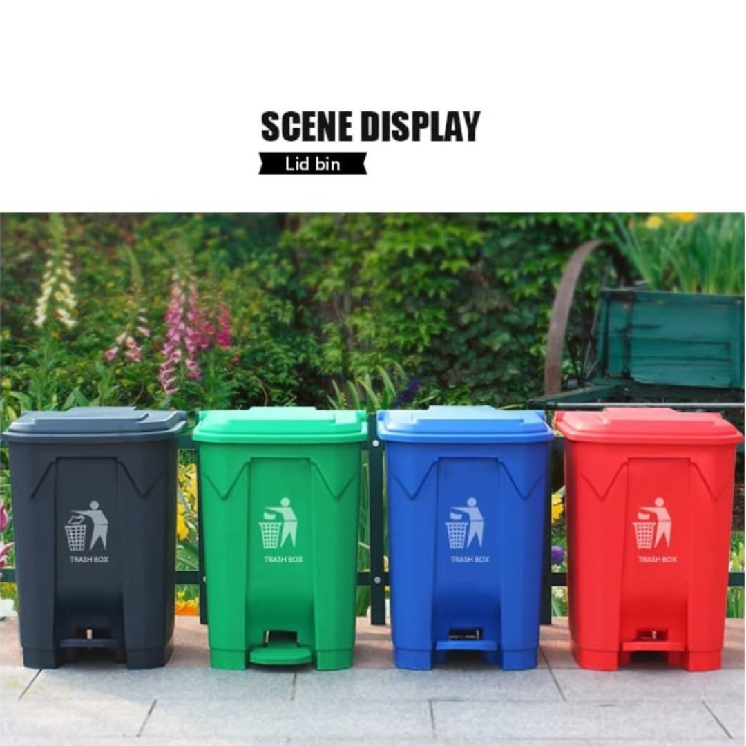 34-Litre pedal dustbin
