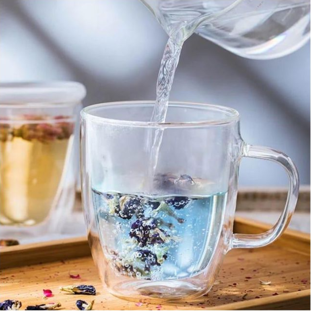 380 ml Double Wall Borosilicate Coffee Cups