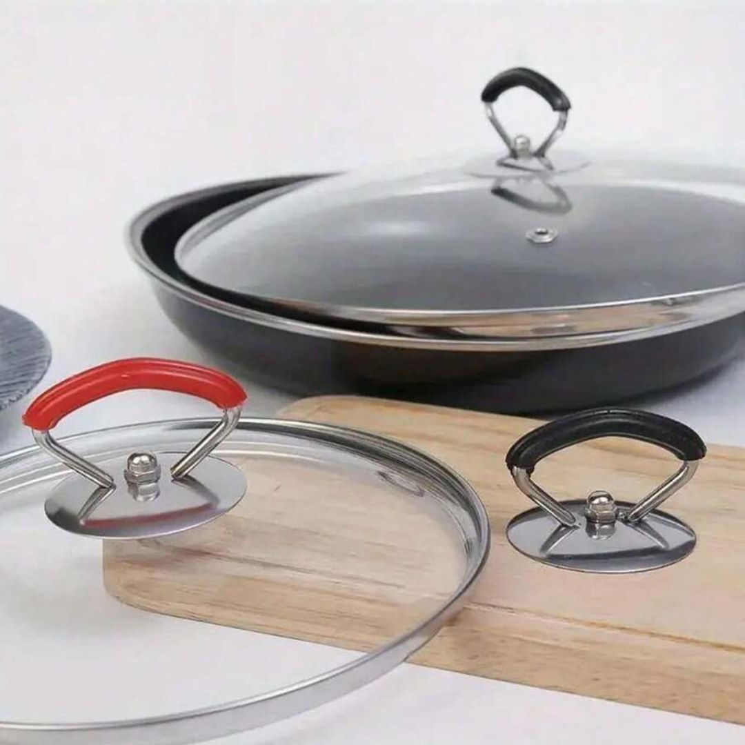3 pcs Kitchen replacement cookware pot lid cover knob