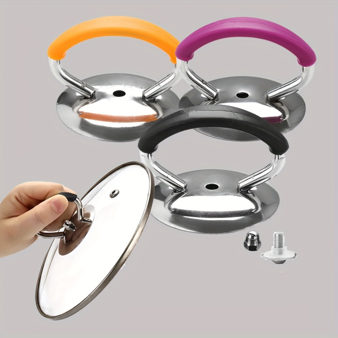 3 pcs Kitchen replacement cookware pot lid cover knob