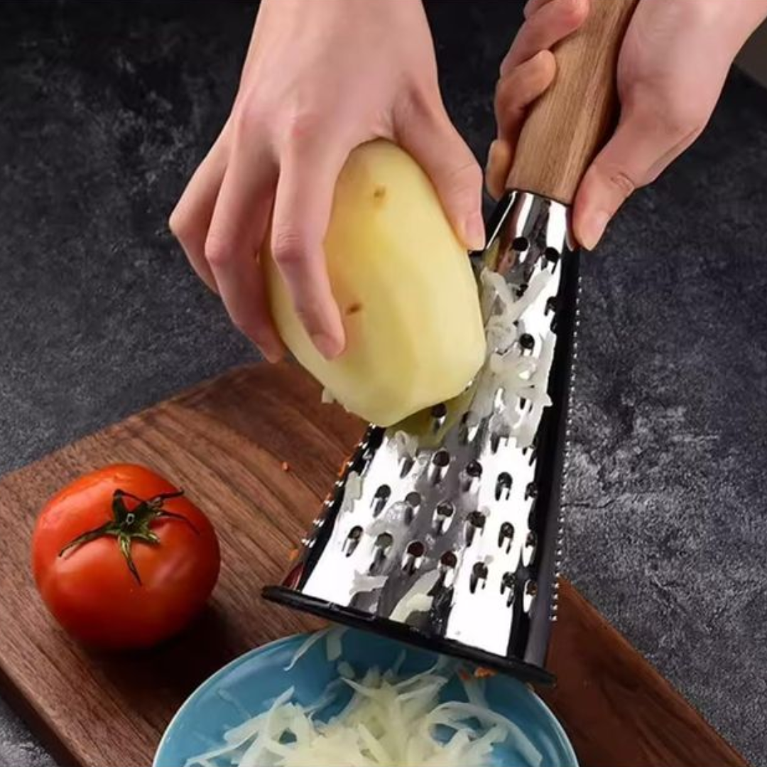 4-sided portable multifunctional grater