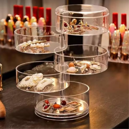 5-Layer Rotating Jewelry Storage Container