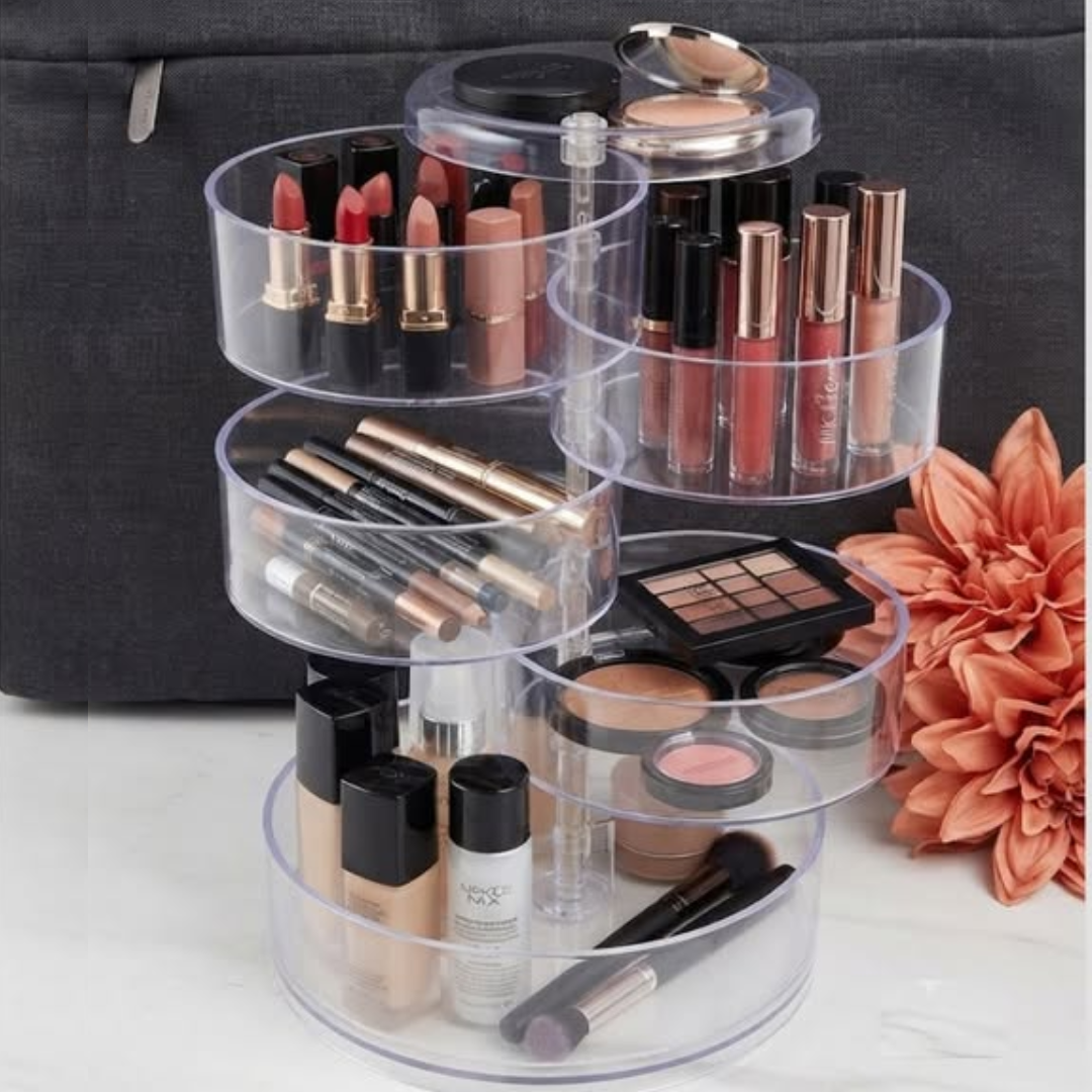 5-Layer Rotating Jewelry Storage Container