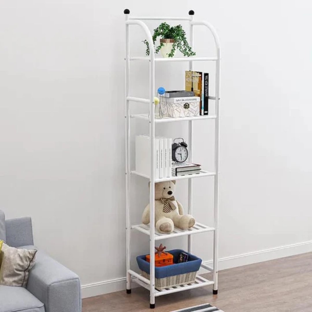 5-Tier multi-purpose metal storage rack