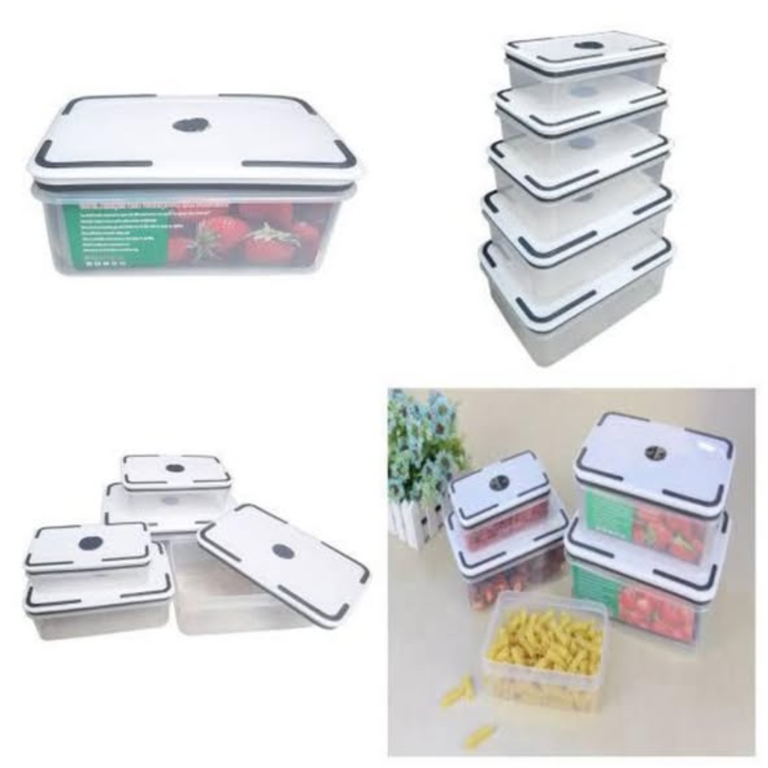 5-in-1 Fresh-Keeping Fridge Containers