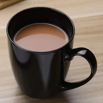 6-Piece Black Ceramic Mug Set