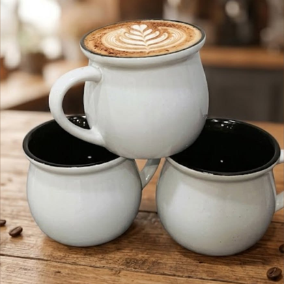 6-Piece Ceramic Pot Mug Set