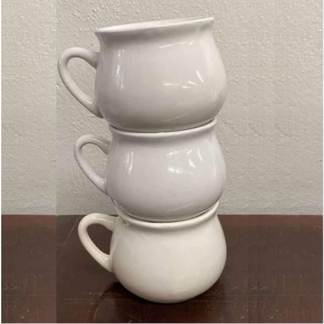 6-Piece Ceramic Pot Mug Set