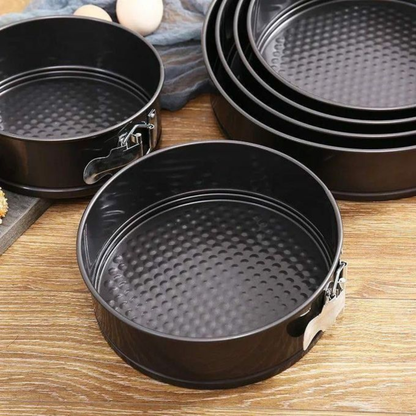 6-Piece non-stick round baking tins set