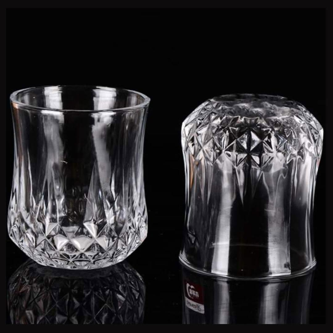 6 pcs crystal short / whiskey glasses set