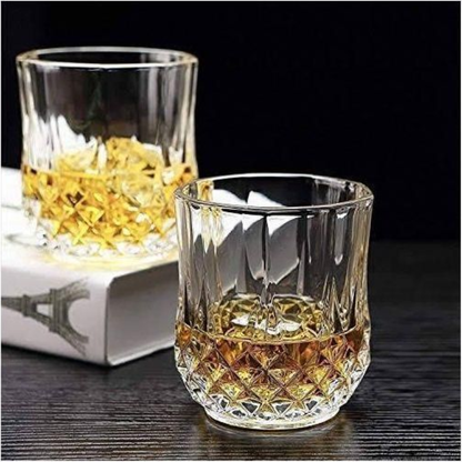 6 pcs crystal short / whiskey glasses set