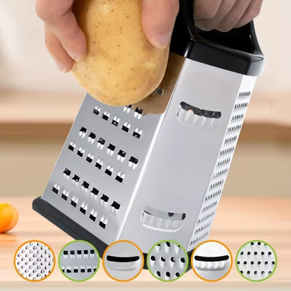 6 sided portable  multifunctional grater