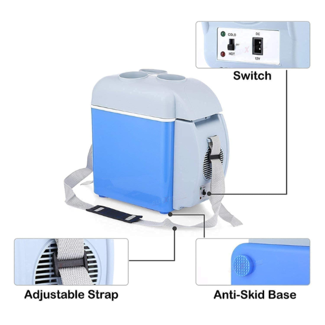 7.5L Portable Car Fridge and Warmer (12V)