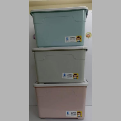 80L Stackable Storage Box with Wheels