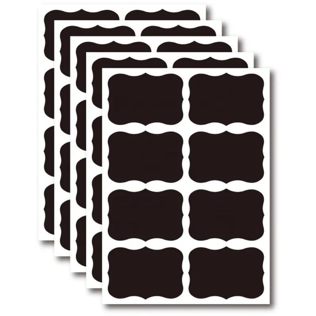 8 Labels pantry sticker set
