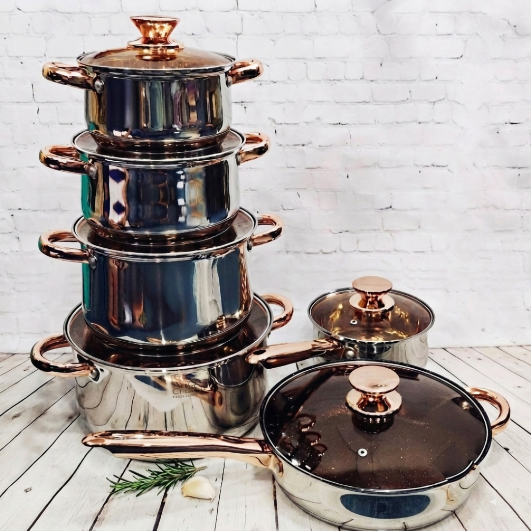 9-layer bottom stainless steel Kaisavilla cookware set