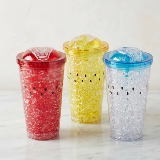 Acrylic Ice Cup Water and Beverage Bottle