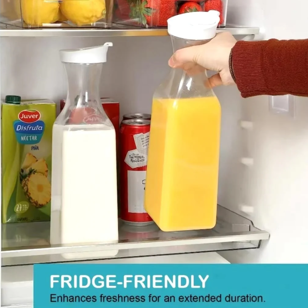Acrylic Milk / Juice / Water Storage Containers