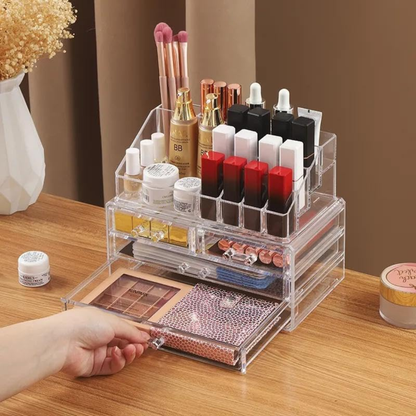 Acrylic Transparent Makeup Organizer
