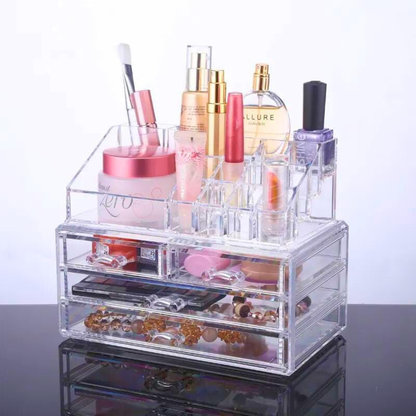 Acrylic Transparent Makeup Organizer