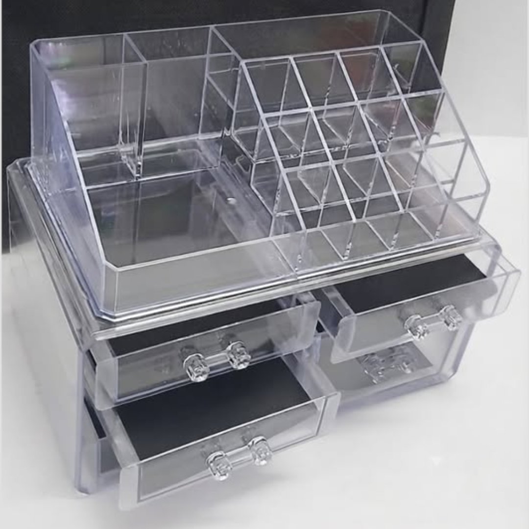 Acrylic Transparent Makeup Organizer